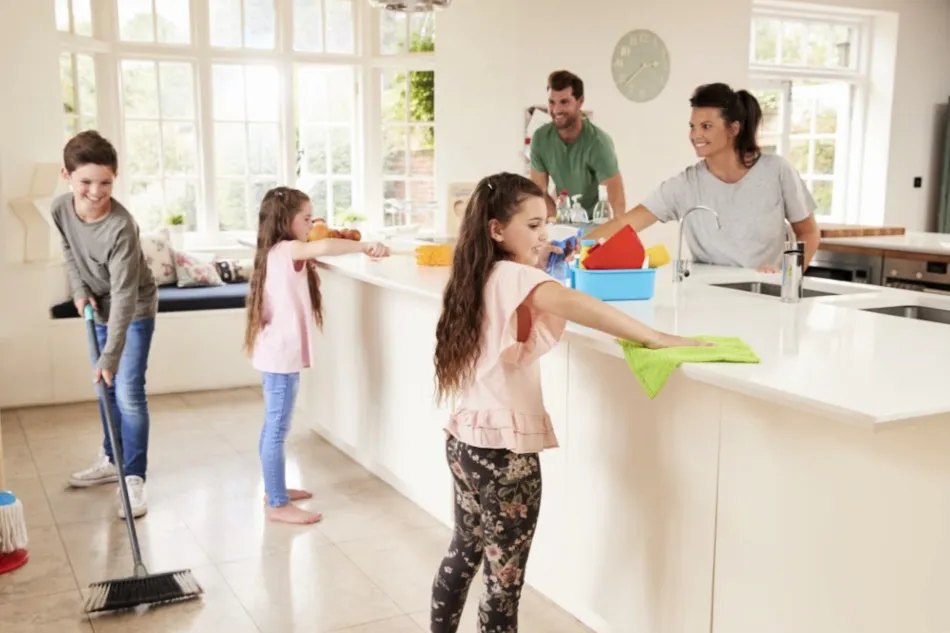 städningstips för familjestädning